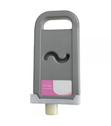 Canon PFI706 Magenta Photo Cartucho de Tinta Pigmentada Generico - Reemplaza 6686B001
