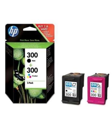 HP 300 Negro + Color Pack de 2 Cartuchos de Tinta Originales - CN637EE
