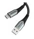 Vention Cable USB 2.0 Macho a MicroUSB Macho 60W 480Mbps - 1m - Color Gris