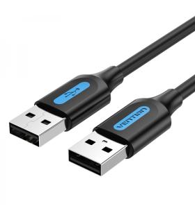 Vention Cable USB 2.0 Macho a USB Macho - 2m - Color Negro