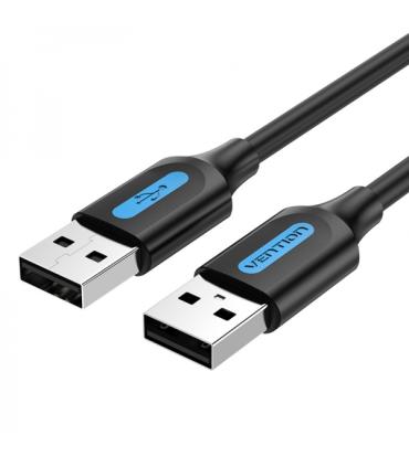Vention Cable USB 2.0 Macho a USB Macho - 2m - Color Negro