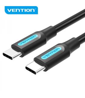 Vention Cable USB-C Macho a USB-C Macho - 0.5m 3A PD60W - Color Negro