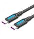 Vention Cable USB-C Macho a USB-C Macho - 1.5m - 5A PD100W - Color Negro