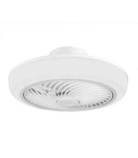Orbegozo CP 12435 Ventilador de Techo Elegance - Motor DC de 35W - 5 Aspas ABS - Iluminacion LED Regulable - Funcion Reversible.