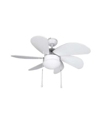 Orbegozo CP 15076 B Ventilador de Techo - Ideal para Ambientes Pequeños - Consumo Minimo de Energia - Sistema de Ventilacion Rev