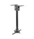 Aisens Soporte de Techo Universal Profesional Giratorio - Inclinable y Extensible para Proyector - Color Negro