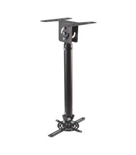 Aisens Soporte de Techo Universal Profesional Giratorio - Inclinable y Extensible para Proyector - Color Negro