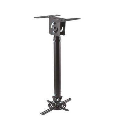 Aisens Soporte de Techo Universal Profesional Giratorio - Inclinable y Extensible para Proyector - Color Negro