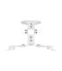 Aisens Soporte Universal Giratorio - Inclinable de Techo para Proyector - Hasta 13.5Kg - Color Blanco