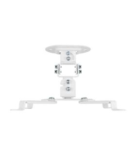 Aisens Soporte Universal Giratorio - Inclinable de Techo para Proyector - Hasta 13.5Kg - Color Blanco