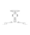 Aisens Soporte Universal Giratorio - Inclinable de Techo para Proyector - Hasta 13.5Kg - Color Blanco