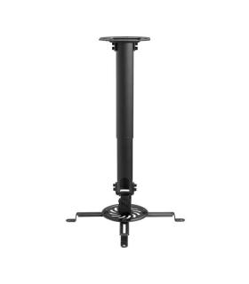 Aisens Soporte Universal Giratorio - Inclinable y Extensible de Techo para Proyector - Hasta 13.5Kg - Color Negro