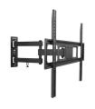 Cromad Soporte de Pared con Brazo Articulado para TV de 32"-70" - Giratorio, Inclinable y Extensible - Peso Max 35Kg - VESA 600x
