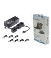 Cromad Cargador Universal Automatico para Portatil 65W - 8 Conectores Diferentes
