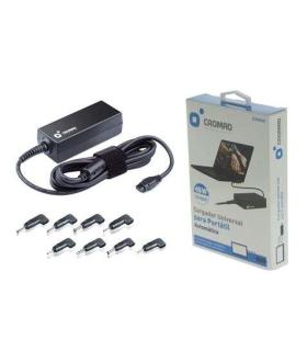 Cromad Cargador Universal Automatico para Portatil 45W - 8 Conectores Diferentes