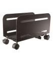 Cromad Soporte Movil para CPU - Ruedas con Freno - Ajustable desde 119 mm hasta 209 mm - Peso max. 10kg