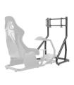 Cromad Stand para un Televisor Racing Simulator Cockpit Seat