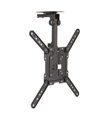 Cromad Soporte de Techo Basculante para TV de 23"-55" - Inclinable y Giratorio - Peso Max 20kg - VESA 400x400mm