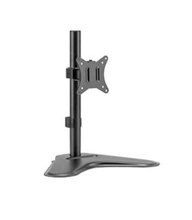 Cromad Soporte de Mesa con Base para Monitor de 17"-32" - Giratorio, Inclinable - Gestion de Cables - Peso Max 9kg - VESA 100x10