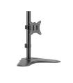Cromad Soporte de Mesa con Base para Monitor de 17"-32" - Giratorio, Inclinable - Gestion de Cables - Peso Max 9kg - VESA 100x10