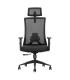 Cromad Silla Ergonomica Ajustable - Reposacabezas Regulable - Soporte Lumbar Ajustable - Reposabrazos en Forma de T - Asiento..