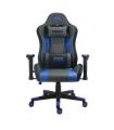 Cromad Silla Gaming Premium - Base de 350mm - Piston de Gas Clase 2 - Altura Regulable - Ruedas de Nailon de 60mm - Color Negro/