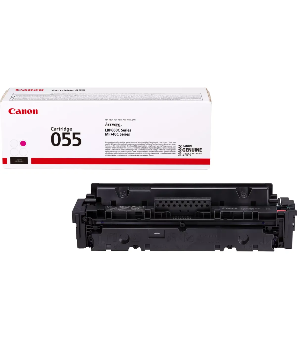 Canon 055 Magenta Cartucho de Toner Original - 3014C002