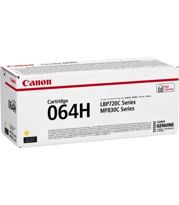 Canon 064H Amarillo Cartucho de Toner Original - 4932C001