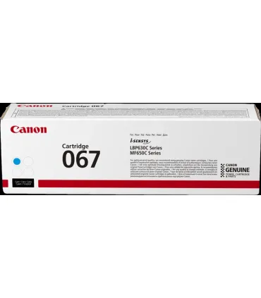 Canon 067 Cyan Cartucho de Toner Original - 5101C002