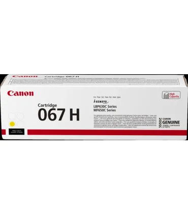 Canon 067H Amarillo Cartucho de Toner Original - 5103C002