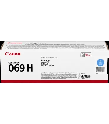 Canon 069H Cyan Cartucho de Toner Original - 5097C002