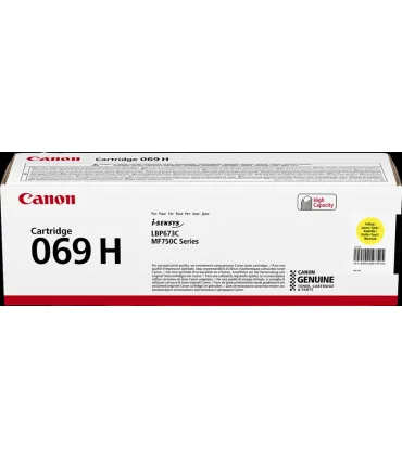 Canon 069H Amarillo Cartucho de Toner Original - 5095C002