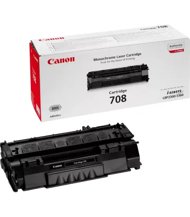 Canon 708 Negro Cartucho de Toner Original - 0266B002