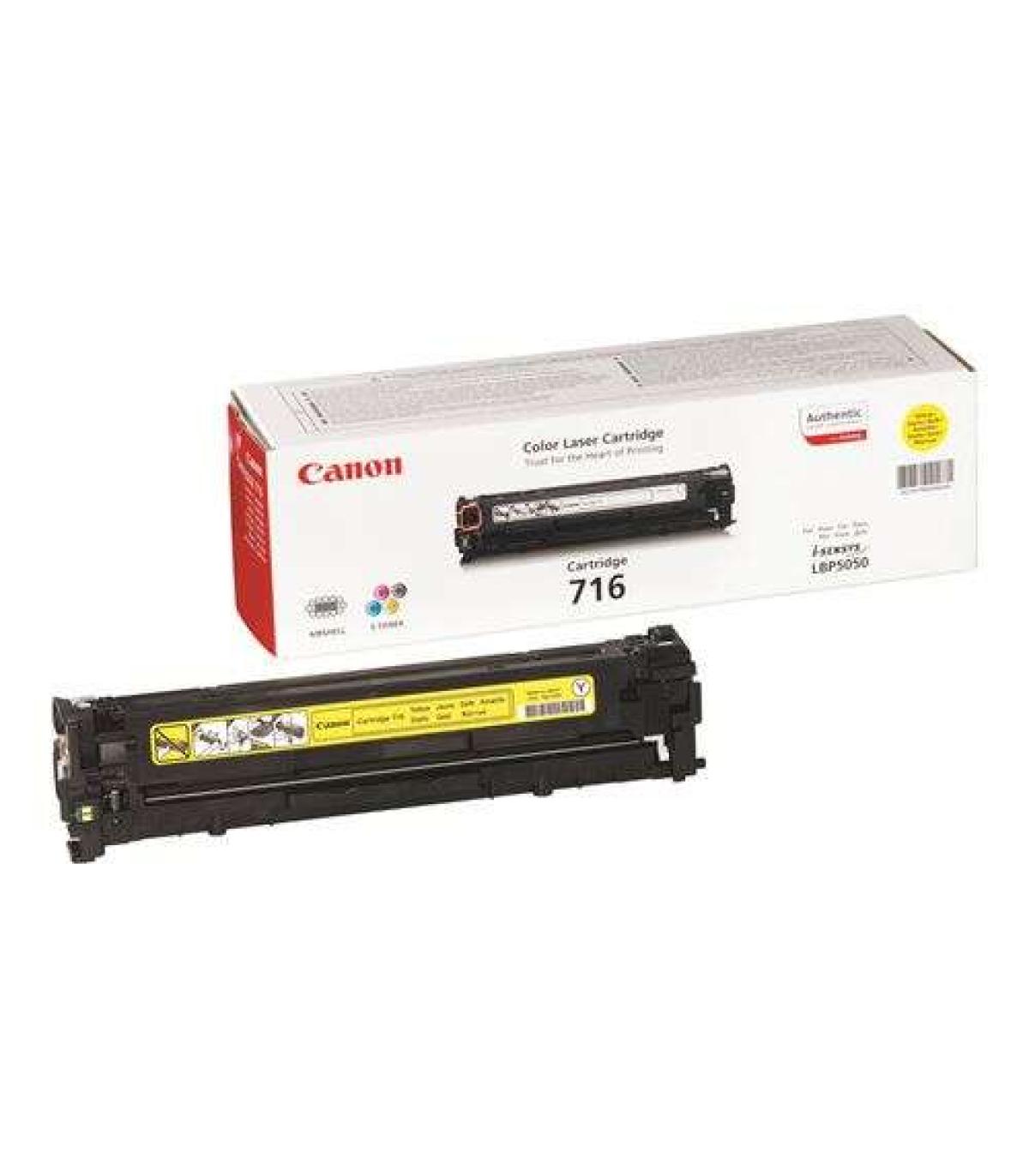 Canon 716 Amarillo Cartucho de Toner Original - 1977B002