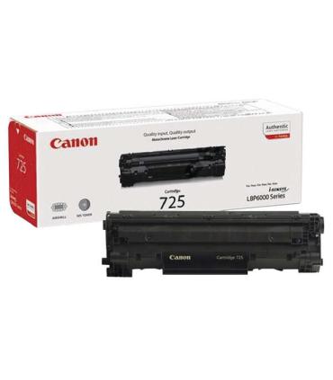 Canon 725 Negro Cartucho de Toner Original - 3484B002
