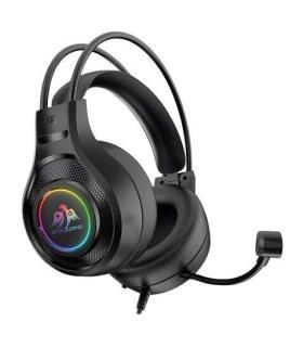 Coolsound G7 Auriculares Gaming con Microfono Flexible - Compatible con PC, MAC, PS5, PS4, Xbox 360, Nintendo Switch - Iluminaci