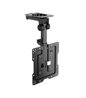 Aisens Soporte de Techo Giratorio - Plegable para Monitor/TV 20Kg de 19-43 - Color Negro