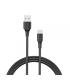 Vention Cable USB-A Macho a USB-C Macho - 2m - 3A - 60W - 480Mbps - Color Negro