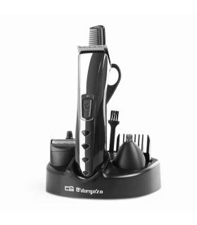 Orbegozo CTP 1930 Cortapelos 3 en 1 Recargable - Autonomia de 45 Minutos - Cabezales Intercambiables - Cuchilla de Acero Inoxida