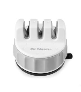 Orbegozo Afilador de Cuchillos CU 2500 Orbegozo - Practico y Eficiente - 3 Etapas de Afilado - Diamante - Carburo de Tungsteno..