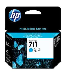 HP 711 Cyan Cartucho de Tinta Original - CZ130A