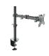 Tooq Soporte de Mesa con Brazo Articulado para Monitor de 13"-32" - Giratorio e Inclinable - Gestion de Cables - Peso Max 8kg ..