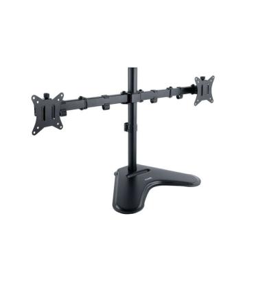 Tooq Soporte de Mesa con Brazos Articulados para 2 Monitores de 17"-32" - Giratorio e Inclinable - Peso Max 9kg x Brazo - VESA..