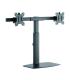 Tooq Soporte de Mesa para 2 Monitores de 17"-27" - Regulacion de Altura por Piston de Gas - Gestion de Cables - Peso Max 6kg x..