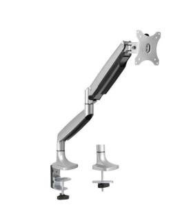 Tooq Soporte de Mesa con Brazo Articulado para Monitor de 13"-32" - Giratorio e Inclinable - Piston de Gas - Peso Max 9kg - VESA