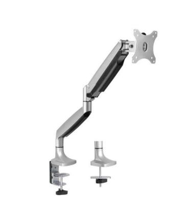 Tooq Soporte de Mesa con Brazo Articulado para Monitor de 13"-32" - Giratorio e Inclinable - Piston de Gas - Peso Max 9kg - VESA