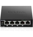 D-Link Switch 5 Puertos Fast Ethernet 1 Puerto Habilitado para PoE