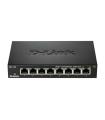 D-Link Switch 8 Puertos Fast Ethernet Gigabit 10/100 Mbps