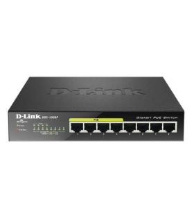 D-Link Switch 8 Puertos Gigabit 10/100/1000 Mbps - PoE