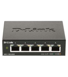 D-Link Switch Smart 5 Puertos Gigabit 10/100/1000 Mbps